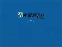Tablet Screenshot of pflugervilletx.gov
